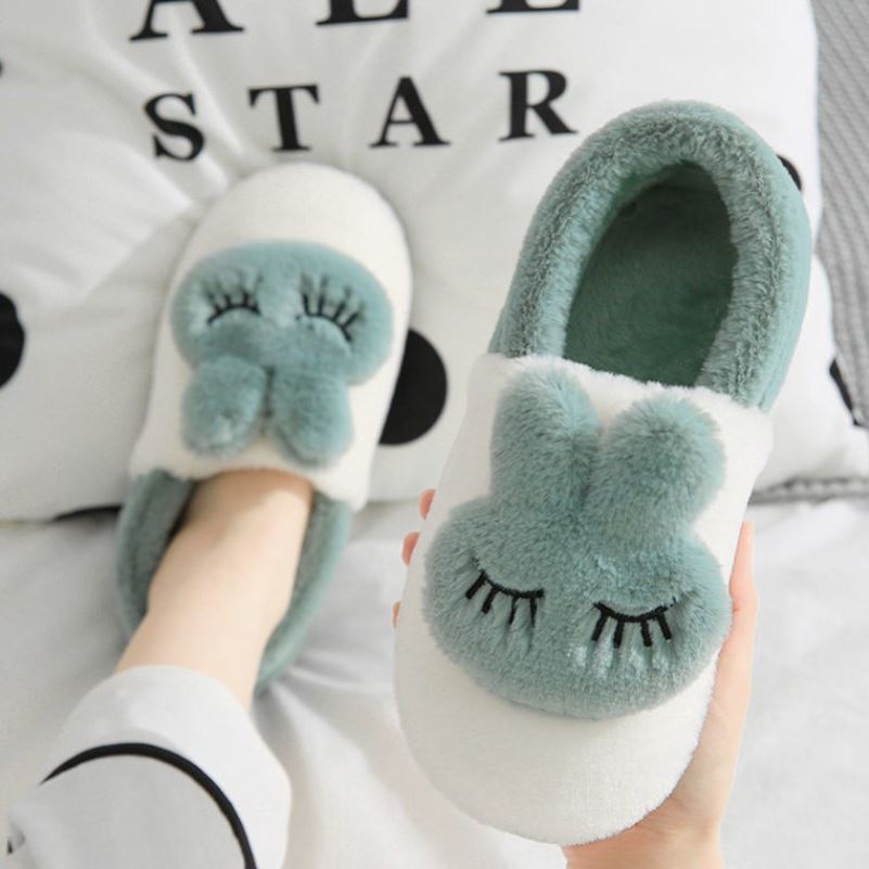 Cozy Bunny Slides for Women