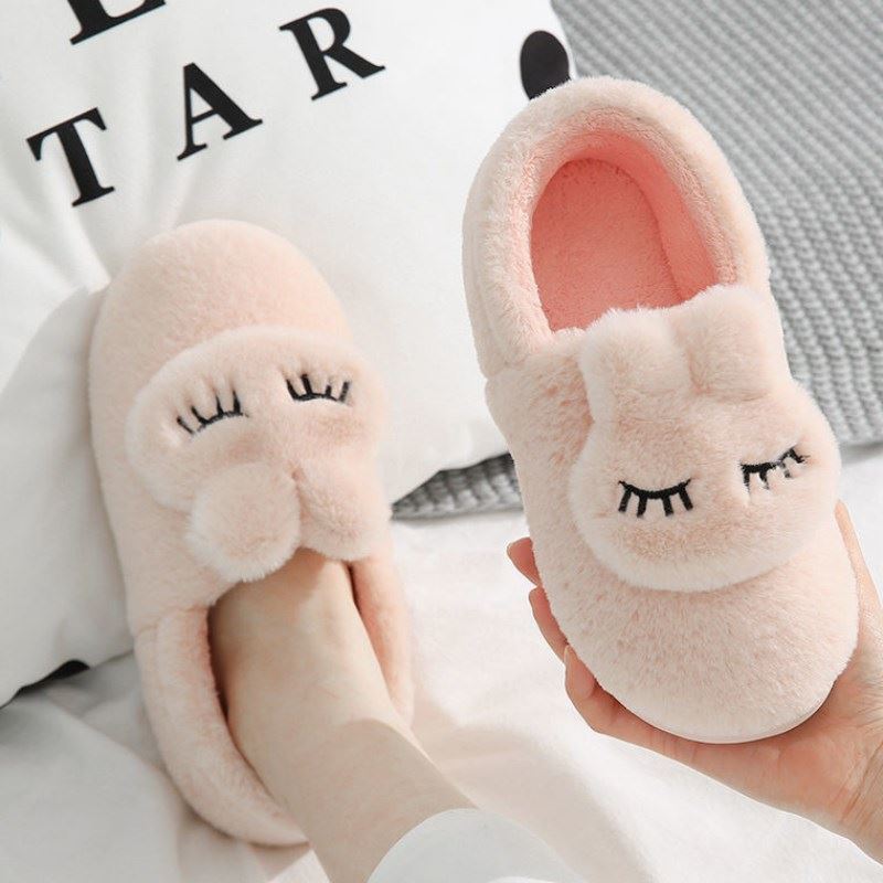 Cozy Bunny Slides for Women