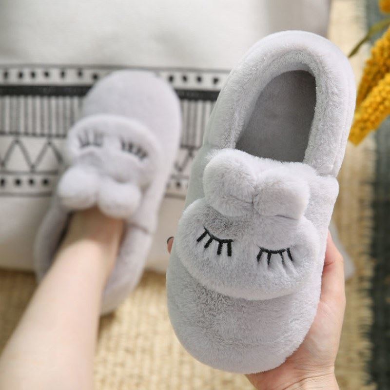 Cozy Bunny Slides for Women