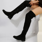 VelvetRise™ Over-the-Knee Suede Boots