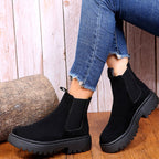 NordicStep™ Suede Chunky Chelsea Boots