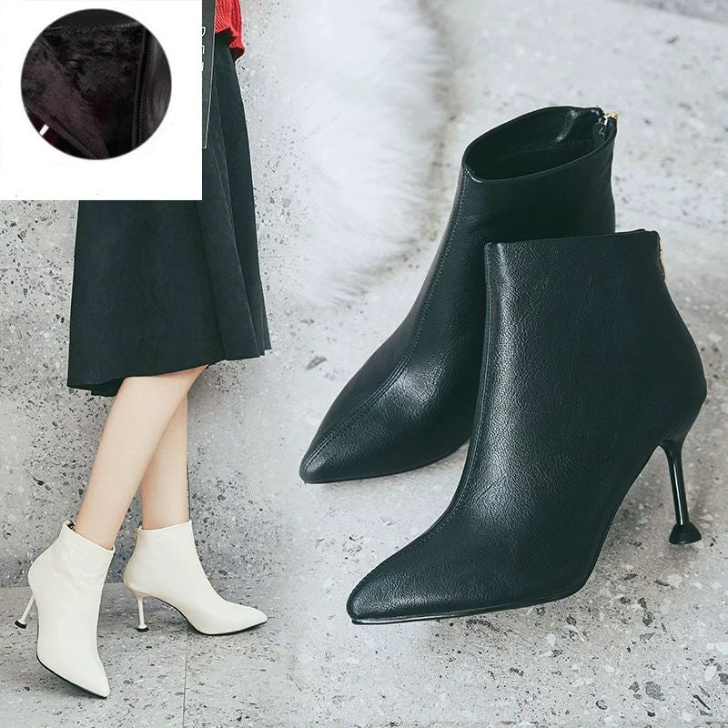 Elegancia™ Stiletto Ankle Boots